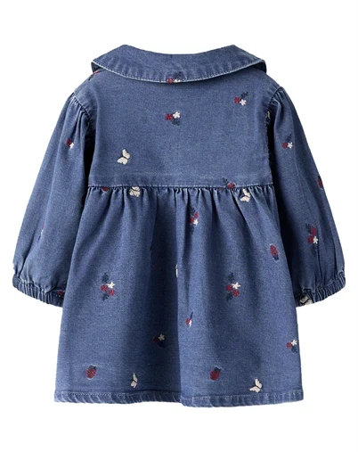 Name it - NBFAlva Denim Kjole - Medium Blue Denim